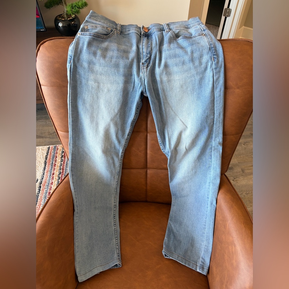 Mugsy Men's Jeans 32x28.5 Light Blue